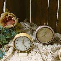 Coppia di sveglie vintage anni '60