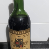 Vino cordier bordeaux rouge 1961