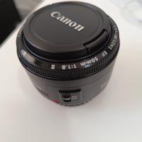 Obiettivo Canon 50mm 1.8 