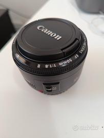 Obiettivo Canon 50mm 1.8 