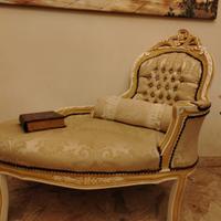 Chaise longue in stile barocco