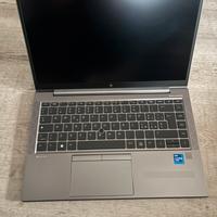 Hp zbook firefly g8 i7 32gb 512 memoria portatile