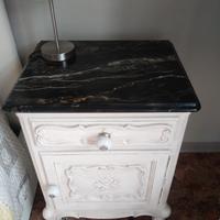 comò più 2 comodini shabby chic