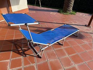 Lettino Prendisole pieghevole