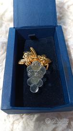 Spilla Swarovski grappolo d'uva scatola originale