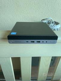 PC  hp prodesk 600 g3  m.2 250gb + sata 500gb