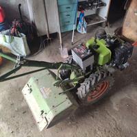 Motocoltivatore con accensione a batteria