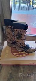 stivali a scarpetta Replay taglia 38
