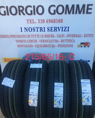 Gomme 215/65/16- C nuove e usate