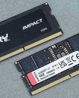 RAM DDR5 32GB Kingston FURY Impact PnP 5600MT CL40