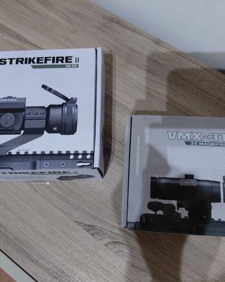 Vortex red dot Strikefire 2 con magnifier 3x