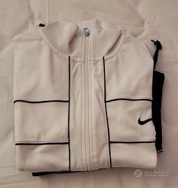 Tuta Nike Bianca e Nera, con zip