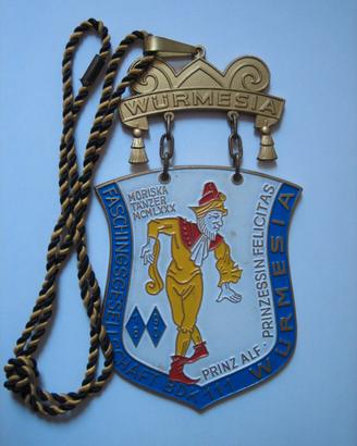 Carnevale Monaco Baviera 1980 Faschingorden Birra