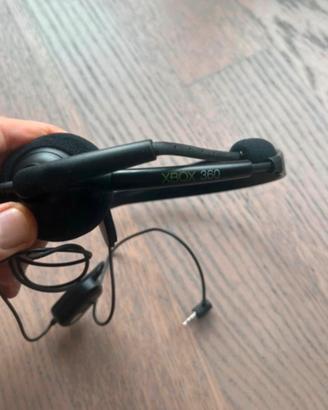 Cuffia con microfono per console Xbox 360