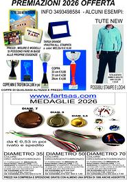 PREMIAZIONI COPPE MEDAGLIE A PREZZI IMBATTIBILI
