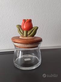 Vaso con tulipano Thun