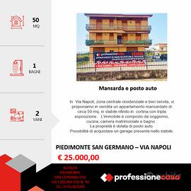 Appartamento mansardato in centro