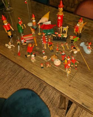 collezione Pinocchio legno made in Italy 