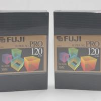2x Videocassette VHS Fuji super XG pro 120 min