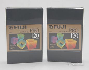 2x Videocassette VHS Fuji super XG pro 120 min