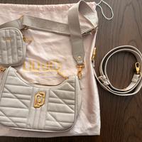 Borsa a Tracolla LIU JO Ecosostenibile Beige