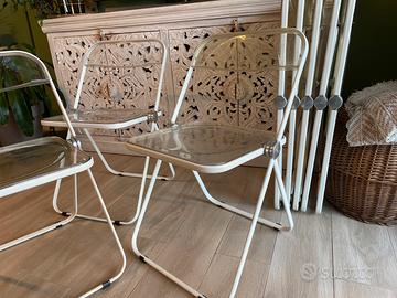 8x sedue Plia Castelli - BIANCHE