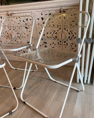 8x sedue Plia Castelli - BIANCHE