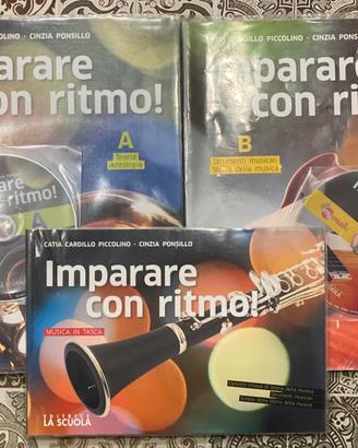 Libri Musica medie: 3 voll. 2 DVD omaggio NUOVI
