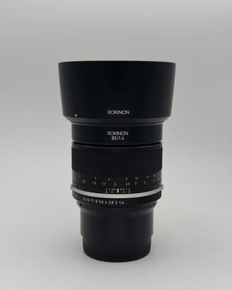 85mm F1.4 MK2 Samyang / Rokinon MF Sony E