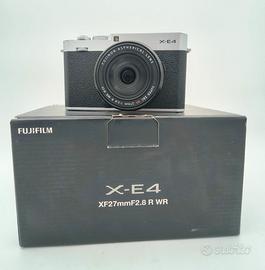 Fujifilm X-E4+XF 27mm f/2.8 (Scatti 14.970) USATO