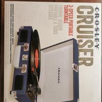 Giradischi portatile vintage Crosley Cruiser