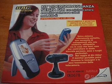 Telecamera kit videosorveglianza