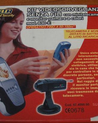 Telecamera kit videosorveglianza