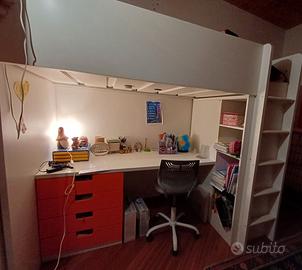 Modulo letto soppalco