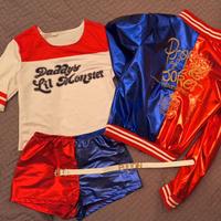 Vestito carnevale Harley Queen 10 anni