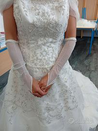 Abito da sposa più accessori