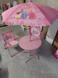 Set pic nic x barbie sedie tavolino