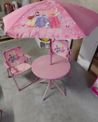 Set pic nic x barbie sedie tavolino