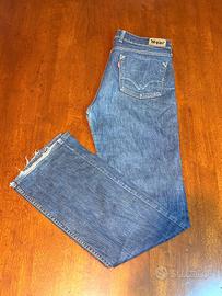 Jeans Levi's 627 Straight Fit blu - Vintage