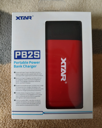Caricabatterie e powerbank 2 in 1 USB-C DisplayLCD