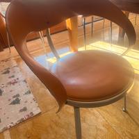 Sedie in pelle Calligaris