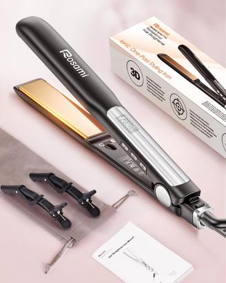 Rosami Piastra per capelli 2 in 1, piastra ionica