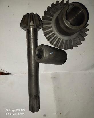 Coppia conica valpadana 9x27 completa di giunto