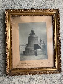Fotografia antica Campana dello Zar