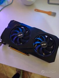 Scheda video Asus Dual  Nvidia GEFORCE 2060 12GB 