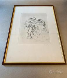 Acquaforte Augusto Murer