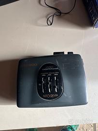 Lettore stereo cassette Daewoo vintage da coll