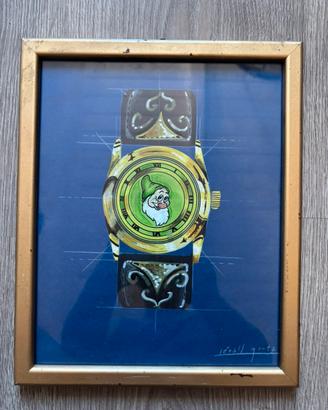 Bozzetto gerald genta orologi disney