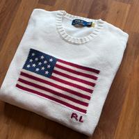 Maglione Polo Ralph Lauren Flag classico taglia M