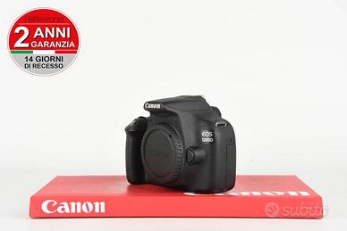 Canon 1200D Nera USATO GARANTITO PER DUE ANNI